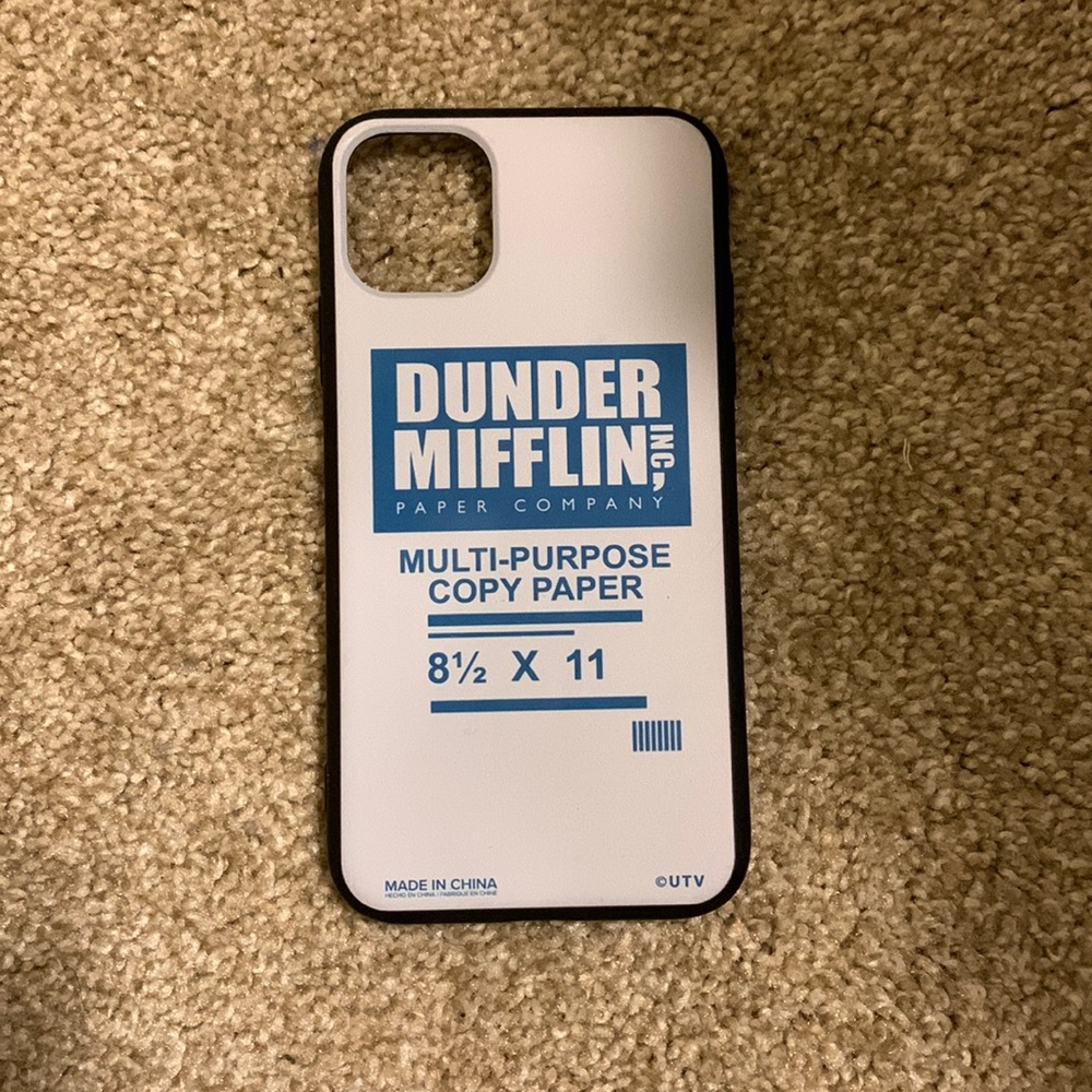 iPhone XR/11 The Office Dundee Mifflin Phone Case